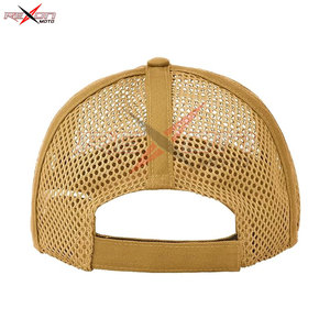 Sombrero de béisbol hecho a medida de alta calidad con espalda de malla Diseño personalizado Sombreros de béisbol deportivos de 5 paneles de alta calidad - Product Image 5