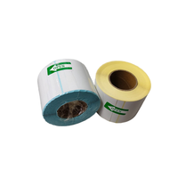 Muestra Gratuita de Etiquetas de Envío Personalizables de Papel Kraft BOPP Termosensible, Duraderas, Ecológicas, Impermeables y de Alta Adhesión