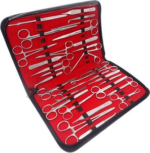 Porte-aiguille vétérinaire Ciseaux Pince à épiler Poignées de scalpel Instruments Conception OEM à des prix d'usine instrument médical - Product Image 4