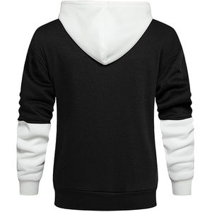 Top Trending Custom Made Men's Pullover Hoodie-Transpirable de secado rápido Poliéster/Algodón Fleece Regular Fit Otoño Estilo único - Product Image 4