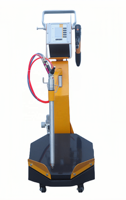 Système de pulvérisation manuelle électrostatique de poudre sur substrat en acier XCWDTDR et pistolet de pulvérisation 110-240V 50W