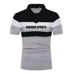 Marque personnalisée Vêtements d'affaires pour hommes en coton brodé personnalisés T-Shirt Polo pour homme - Product Image 3