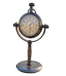 Horloges de table de luxe Horloge la plus vendue Horloge de table rétro fixe en métal Designs modernes traditionnels du milieu du siècle. - Product Image 1