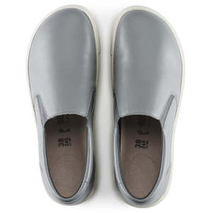 Sneaker Birkenstock Oswego Grigio Solido Taglia 10-10.5US, Design Slip-On con Fodera in Tessuto - Product Image 4