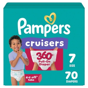 Pañales suaves y transpirables Pampers Swaddlers 360 con cintura elástica, talla 6, 44 unidades disponibles a precio de descuento. - Product Image 6