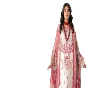 Ramsha Volume Mashaal Collection de mariage de luxe 3 pièces pour femmes Costumes traditionnels en mousseline de soie Broderie lourde Pelouse pakistanaise indienne - Product Image 1