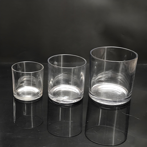 Hàng bán chạy: Lọ thủy tinh đựng nến rỗng 7oz, 10oz, 14oz, dày, có nắp tre, dùng để làm nến - Product Image 5