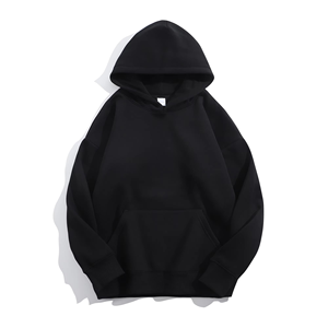 Nouvelle arrivée Sweat à capuche de haute qualité 450Gsm French Terry Hoodies Custom Blank Loose Pullover Hoodie Unisex - Product Image 5