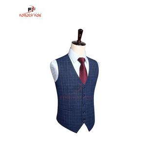 Transpirable Impresión personalizada Diseño DE BODA Calidad superior Precio barato Material de tela de poliéster Tallas grandes Chalecos y chalecos para hombres - Product Image 5