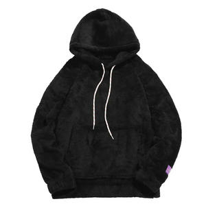 Sudadera con Capucha de Sherpa Cálida Unisex, Sudadera de Invierno con Bolsillo Tipo Canguro, Felpa Suave, Talla Grande, para Uso Interior y Exterior, Venta al por Mayor - Product Image 6