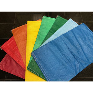 Sacos coloridos de la Virgen 100% directos de fábrica 25kg 50kg Saco 100kg de arroz de polipropileno Bolsa tejida de PP laminada - Product Image 2