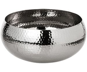 Cuenco de plata martillada de metal artesanal ideal para exhibir dulces y chocolates con clase a un precio que te encantará - Product Image 2