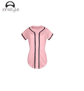 Élégant Onstyle Sports femmes maillots de baseball tissu sublimé équipe porter des uniformes de sport légers à séchage rapide pour les compétitions - Product Image 3