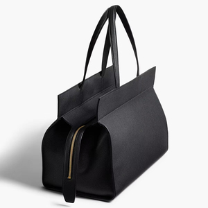 Bolsas de mano de cuero originales tejidas hechas a mano de color personalizado para mujer Cierre de cremallera de Cuero 100% de calidad superior - Product Image 1