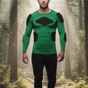 Impact Resistant Protection <b>Shirts</b> With Soft Internal <b>Padding</b> For Training Riding And Sports Safety - Product Image 3