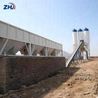 Centrale à béton automatique pour projets de construction de moyenne envergure, production de béton prêt à l'emploi et utilisation en ingénierie