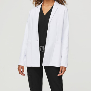 Bata de Hospital Personalizada, Uniforme Médico Unisex, Ropa de Trabajo Médica, Bata de Laboratorio Ligera - Product Image 2