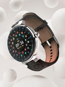 GT9Max 2 "นาฬิกาอัจฉริยะ NFC ชาร์จไร้สาย24ชั่วโมงตรวจสอบสุขภาพ OLED รับสายปฏิทินเครื่องวัดอุณหภูมิสายหนัง IOs - Product Image 3