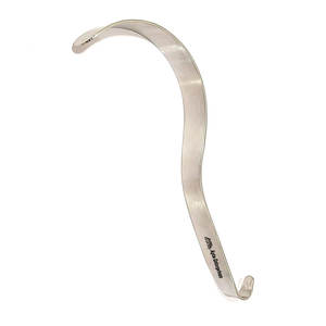 Écarteur chirurgical pédiatrique pour interventions cardiaques, lame plate Deaver en acier inoxydable pour procédures cardiaques pédiatriques - Product Image 1