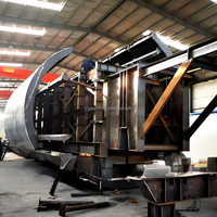 Chariot robuste pour machinerie de génie hydroélectrique et d'agriculture, avec système hydraulique importé et conception personnalisée, pour travaux de construction de tunnels en béton, certifié ISO