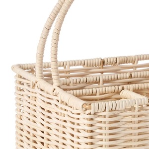 Cesta de Ratán Natural Artex Green Earth, Múltiples Compartimentos, Hecha a Mano, Ecológica, Moderna, Rectangular, Multiusos, Hecha en Hanói - Product Image 3