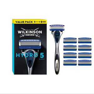 Wilkinson Sword Hydro 5 Skin Protection Razor, mango de plástico, 5 cuchillas, unisex, normal, 1 pieza, estándar, bolsa, para vello corporal - Product Image 1