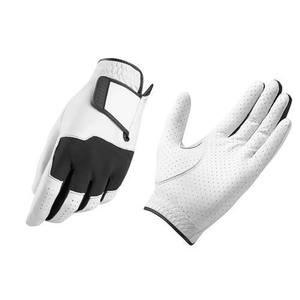 Gants en cuir artificiel pour hommes de haute qualité avec logo personnalisé, gants de golf respirants antidérapants au design, vente en gros - Product Image 1