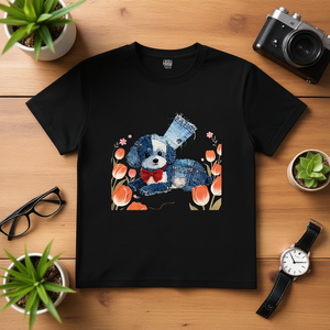 T-shirt unisexe 100 % coton, coupe ajustée décontractée avec motifs graphiques, taille 2XL, poids 210 GSM, méthode d'impression DTG compressée - Product Image 3