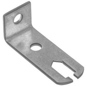 Staffa da Parete in Acciaio Zincato - Staffa di Sospensione da 6 Pollici con Rivestimento in Polvere - Product Image 2