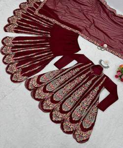 Vêtements pakistanais Salwar Kameez femmes vêtements ethniques dames porter Patiyala Punjabi robe matériel Salwar Kameez costume femmes porter ApparelGarment - Product Image 4