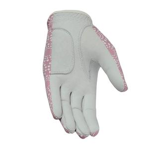 Gants de golf en peau de mouton imprimés par sublimation de sport de qualité supérieure avec logo personnalisé Gants de golf pour femmes en cuir souple de qualité supérieure - Product Image 3