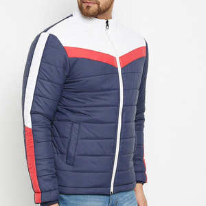 Chaqueta de invierno unisex de lona estilo bombardero para hombre con capucha de gran tamaño diseño de Carreras de Calle posición de logotipo frontal para ropa de calle - Product Image 3