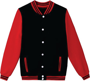 Logo personnalisé Varsity Jacket Manches en cuir Broderie Noir Couple CollegeBaseballjacket pour hommes Livraison DDP - Product Image 1