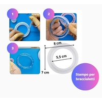 Kit de moldes de silicona SC ECOMMERCE para joyería DIY, resina epoxi, pendientes, colgantes, llaveros, taladro/cuentas D4-C7AE-48WN