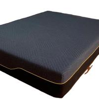 Matelas souple de haute qualité, double, à ressorts ensachés, à rouler, simple face, en latex, pas cher, pour chambre d'hôtel