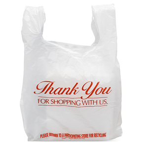 Superb PE Bolsas de plástico para camisetas de la fábrica de Vietnam Superficie de impresión de huecograbado para supermercado Compras Comida Llevar - Product Image 3
