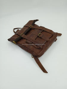 Bulk Discount Leather <b>Roll</b> Top <b>Backpack</b> High Margin Rucksack For Wholesale High Quality Leather Bag LRTB-0167 - Product Image 6