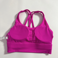 Soutien-gorge de sport à col halter tendance 2025 pour femmes, rembourré, confortable et offrant un bon maintien pour le yoga, la gym, l'entraînement et le fitness