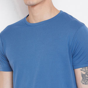 Hot Selling <b>Men's</b> Gym <b>t</b> <b>Shirts</b> 100% Cotton High Quality Customizable Breathable Training <b>Muscle</b> Fitness Clothing - Product Image 6