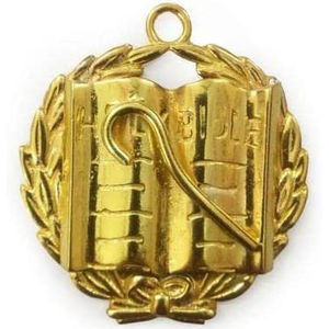 Collier pendentif maçonnique antique moderne de haute qualité, plaqué or, gravure au poinçon, logo personnalisé, prix raisonnable - Product Image 2