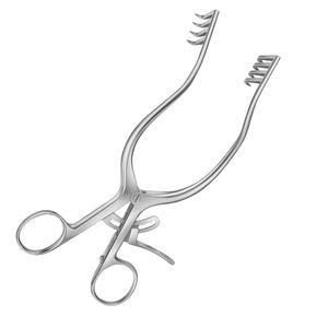 ANDERSON ADSON 190 mm 7.12 \ "Rétracteur manuel 4x4 dents en acier Instruments chirurgicaux vétérinaires à cliquet inclus - Product Image 2