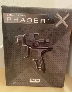 NOUVEAU Pistolet de pulvérisation professionnel noir pour JET Phaser 5500 SATAjet X5500 avec garantie de 3 ans - Product Image 2