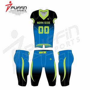 Maillot de football américain personnalisé haute performance, impression numérique, grande taille, manches courtes, impression de lettres, respirant, 100% polyester - Product Image 2