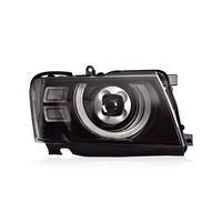 Nouvel ensemble de phares LED complets Patrol Y61 2005-2022 avec Angel Eyes DRL, projecteur 6000K 6000 Lumens, remplacement amélioré