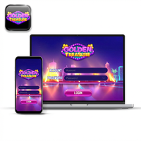 Perangkat Lunak Game Keterampilan Berbasis Koin Golden Treasure untuk Pusat Permainan IOS/Android/PC/Tablet/Online