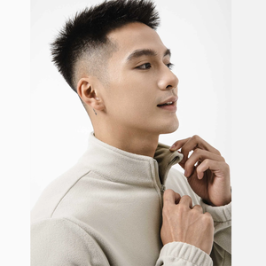 Sweatshirts à fermeture éclair personnalisables pour hommes avec service OEM - Product Image 4