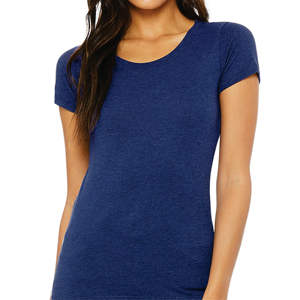 Camiseta de Verano para Mujer, Informal, de Algodón Grueso, Transpirable, Ecológica, con Logotipo Estampado, Manga Corta, Corte Regular - Product Image 4