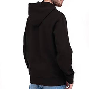 Ropa de invierno para hombre Mezcla de algodón sólido Impresión con capucha Sudadera con capucha Elegante Invierno Canguro Bolsillo Impresión Logo Sudaderas con capucha Sudaderas - Product Image 3