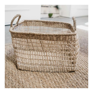 Wholesale Customized Handwoven Eco-Friendly <b>Rattan</b> Multifunctional Storage <b>Baskets</b> Home Storage for Minimalist Spaces Made - Product Image 4