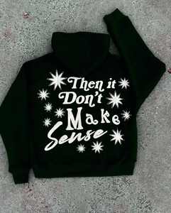 Ropa de hombre de peso pesado Sudaderas con capucha Sudaderas Pullover Planet Streetwear Chándales Puff Impresión Sudadera con capucha para hombres - Product Image 1